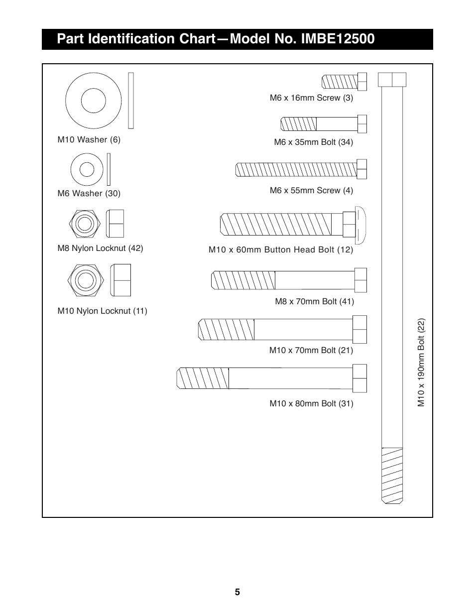 Image IMBE12500 User Manual | Page 5 / 16