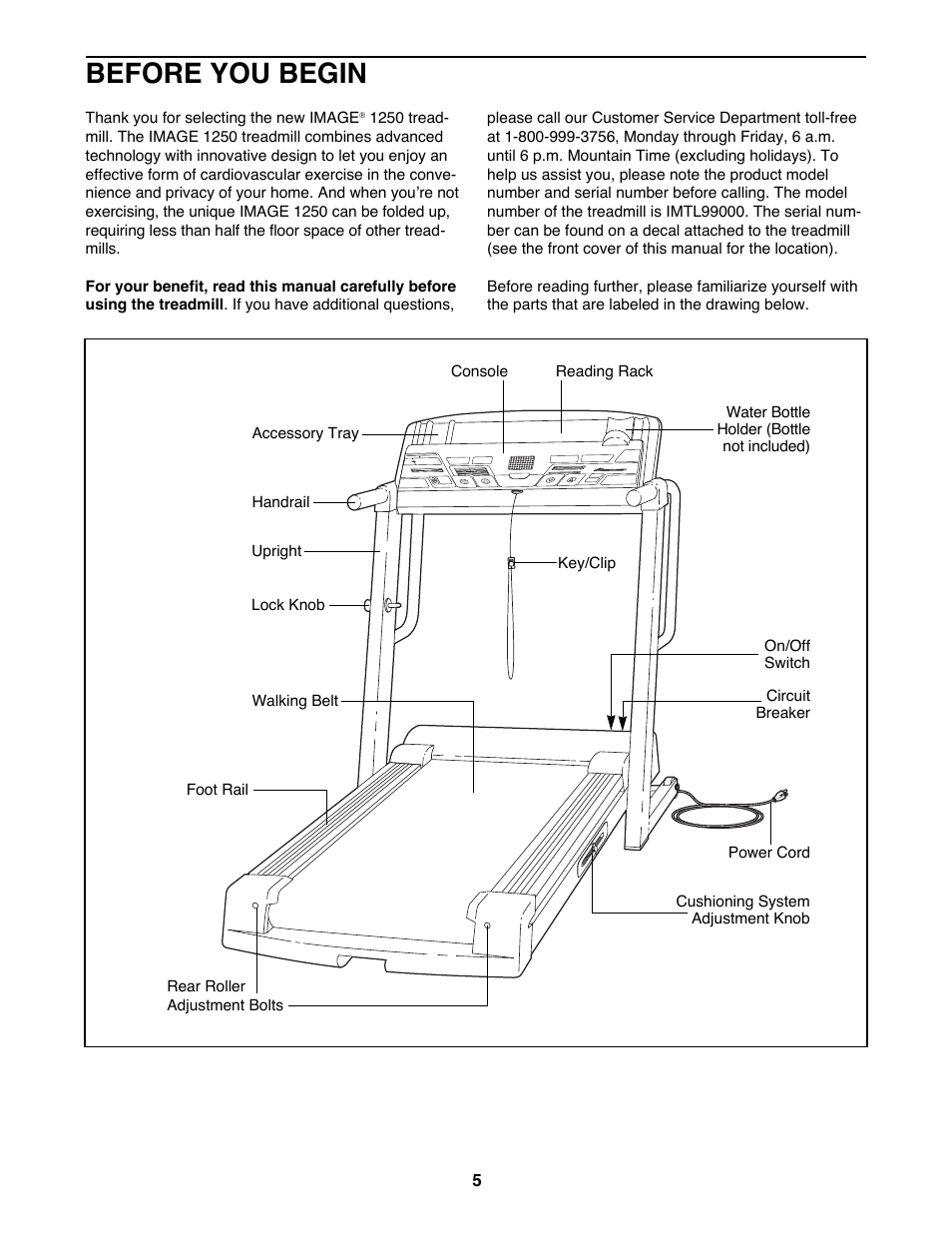 Before you begin | Image IMTL99000 User Manual | Page 5 / 30