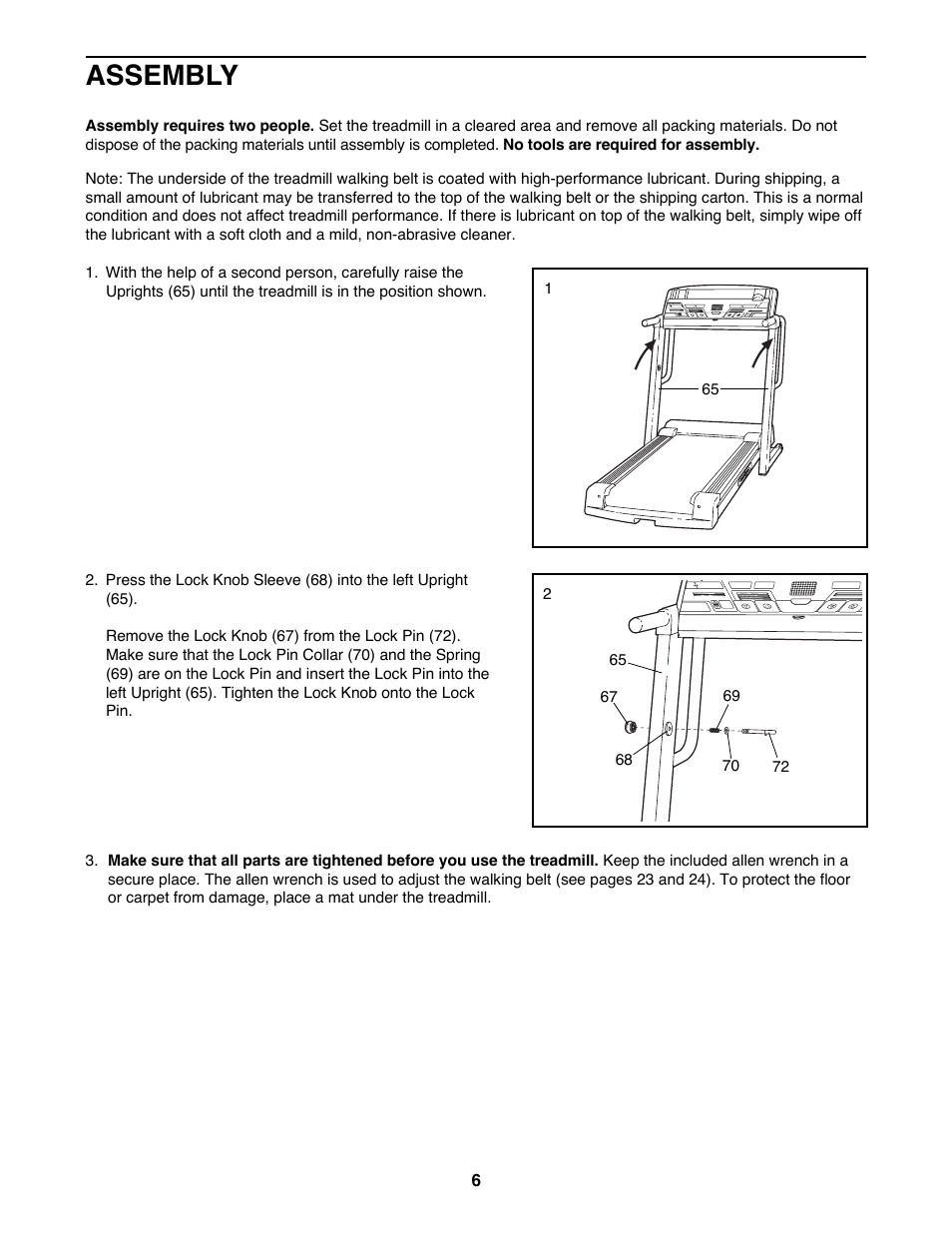 Assembly | Image IMTL99000 User Manual | Page 6 / 30