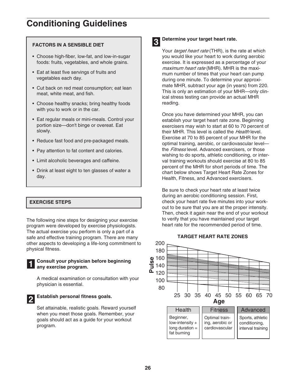 Conditioning guidelines | Image IMTL24490 User Manual | Page 26 / 34