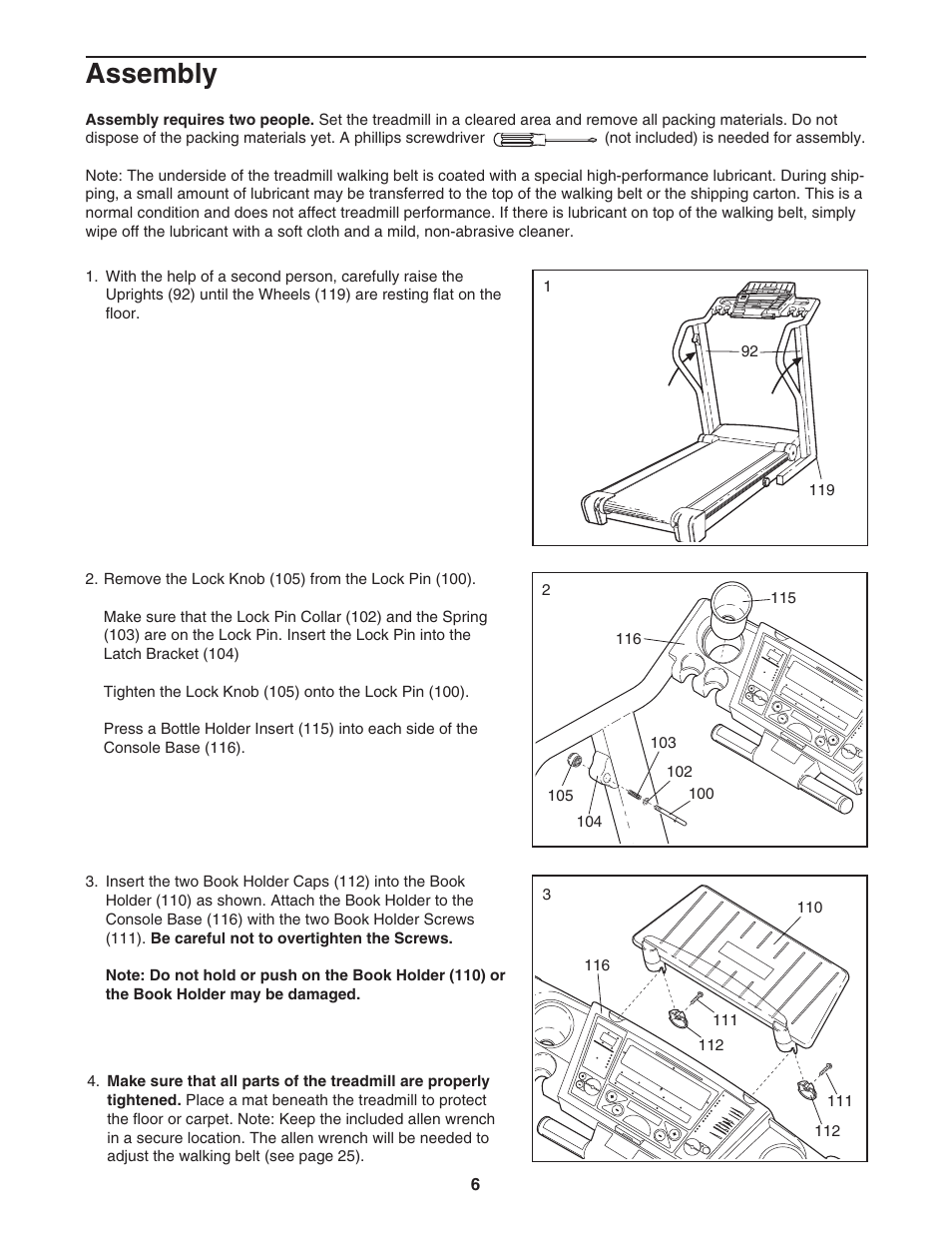 Assembly | Image IMTL24490 User Manual | Page 6 / 34