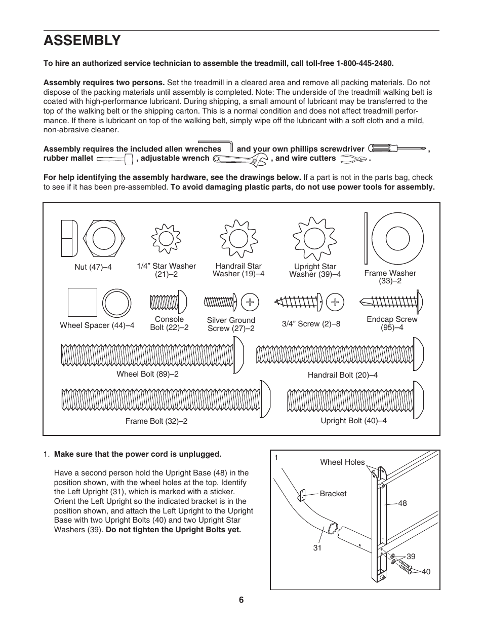 Assembly | Image IMTL49105.2 User Manual | Page 6 / 26