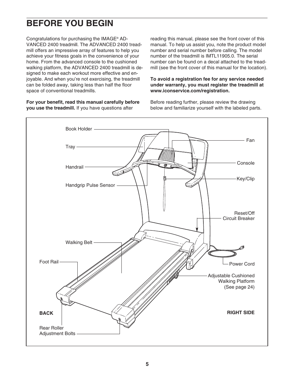 Before you begin | Image IMTL11905.0 User Manual | Page 5 / 34