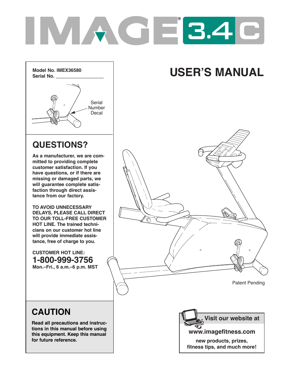 Image IMEX36580 User Manual | 16 pages