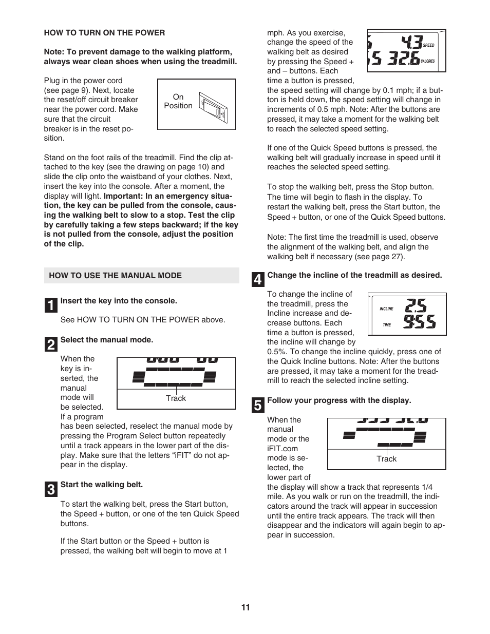 Image Advanced 1400 IMTL07905.1 User Manual | Page 11 / 34