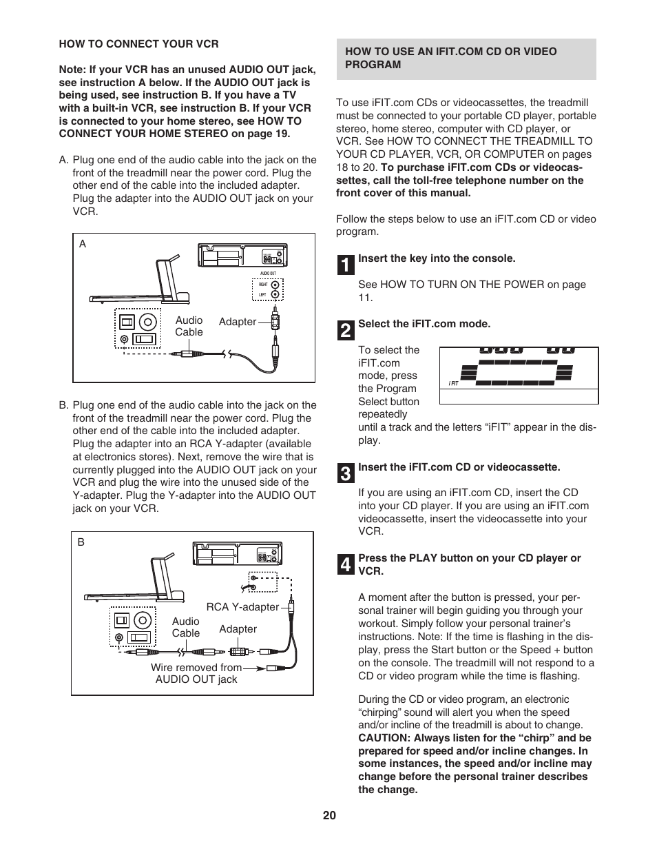 Image Advanced 1400 IMTL07905.1 User Manual | Page 20 / 34