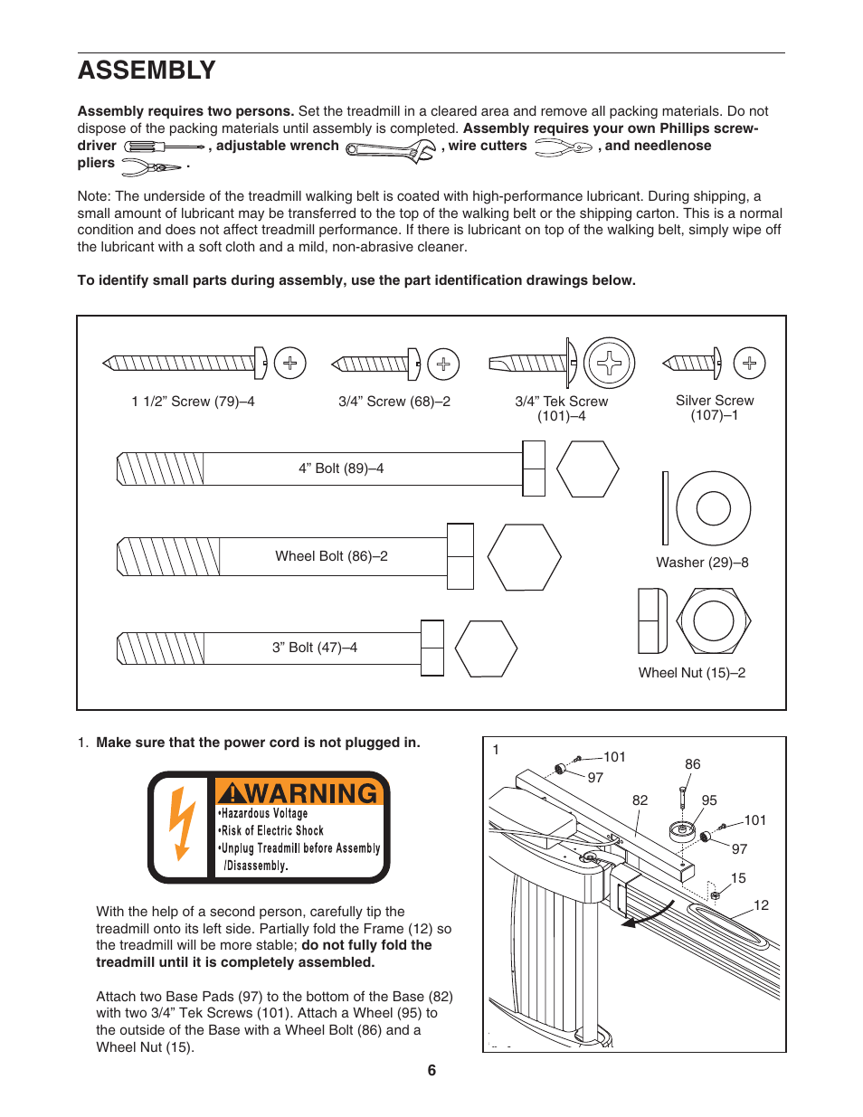 Assembly | Image IMTL39526 User Manual | Page 6 / 30