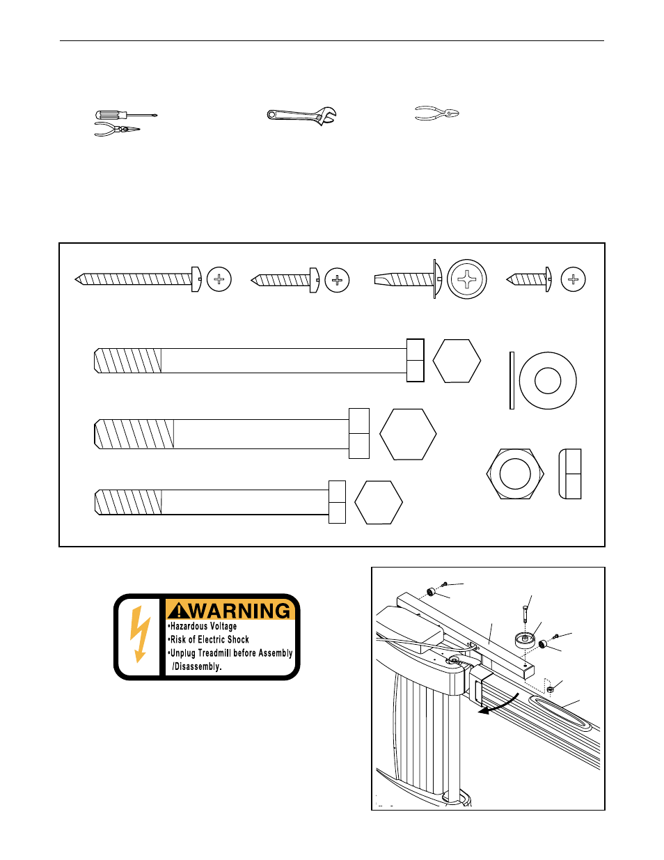 Assembly | Image 10.0 treadmill IMTL39620 User Manual | Page 6 / 30