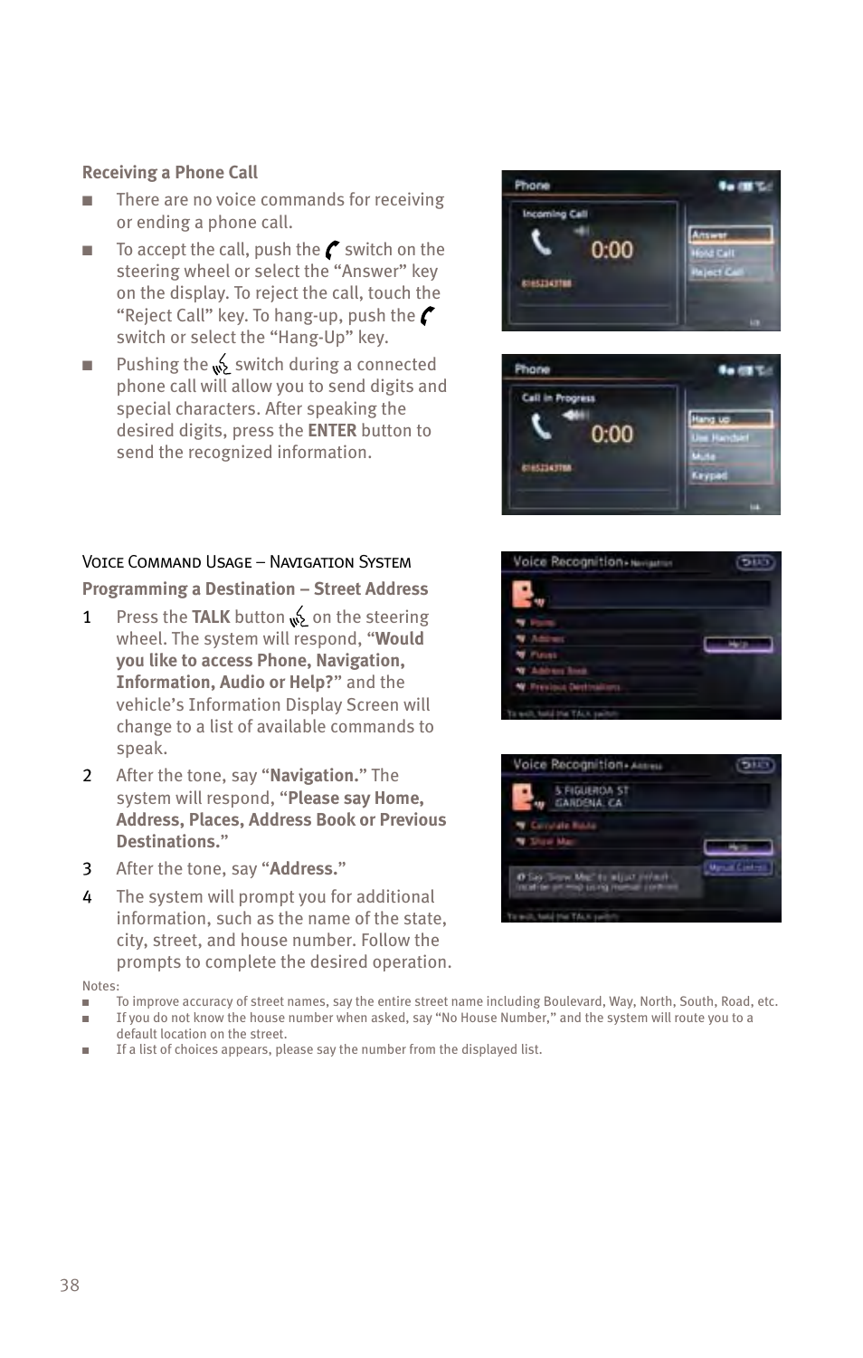 Infiniti EX35 User Manual | Page 40 / 48