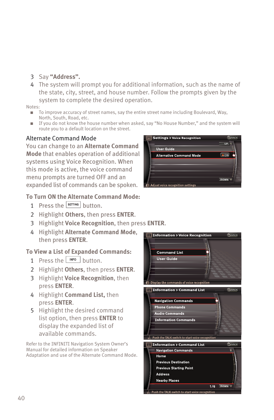 Infiniti M45 User Manual | Page 42 / 48