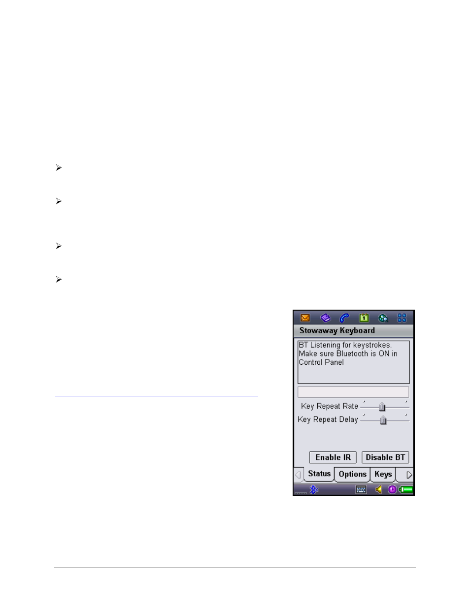 Reconnecting the stowaway ‍keyboard, Reconnecting the stowaway keyboard | IGo Direct Bluetooth Keyboard User Manual | Page 11 / 30