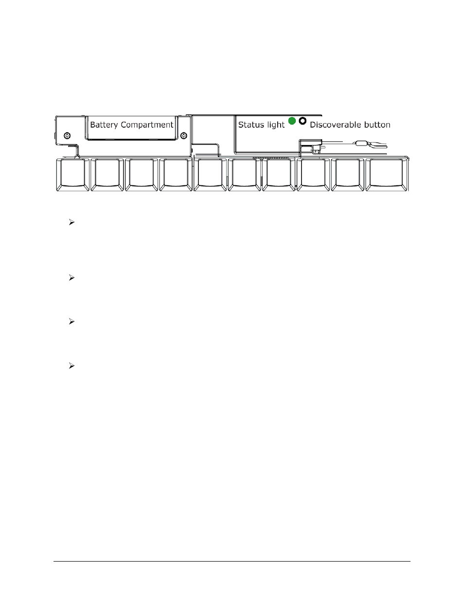 Keyboard status light | IGo Direct Bluetooth Keyboard User Manual | Page 15 / 30