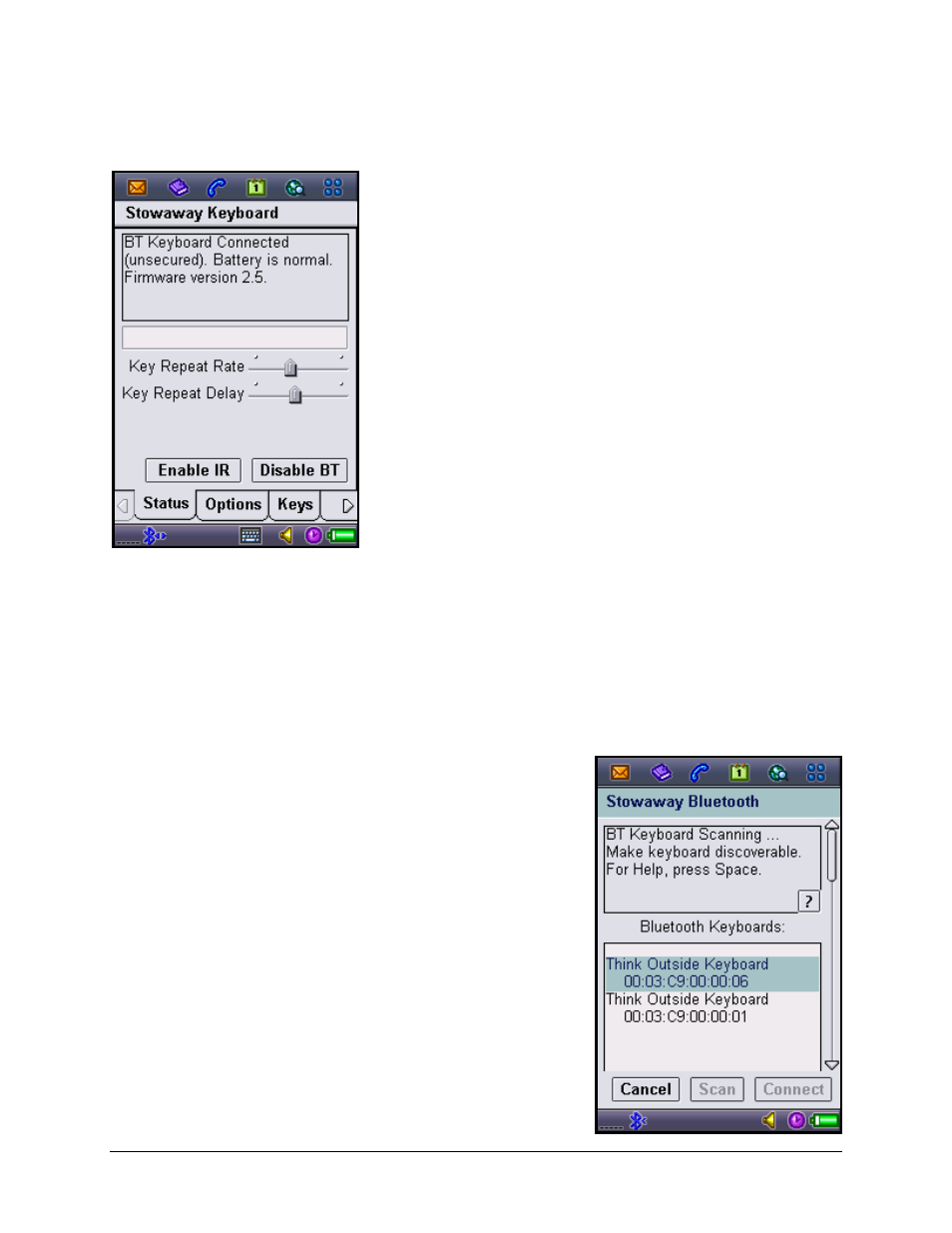 Unsecure connections, Other features | IGo Direct Bluetooth Keyboard User Manual | Page 8 / 30