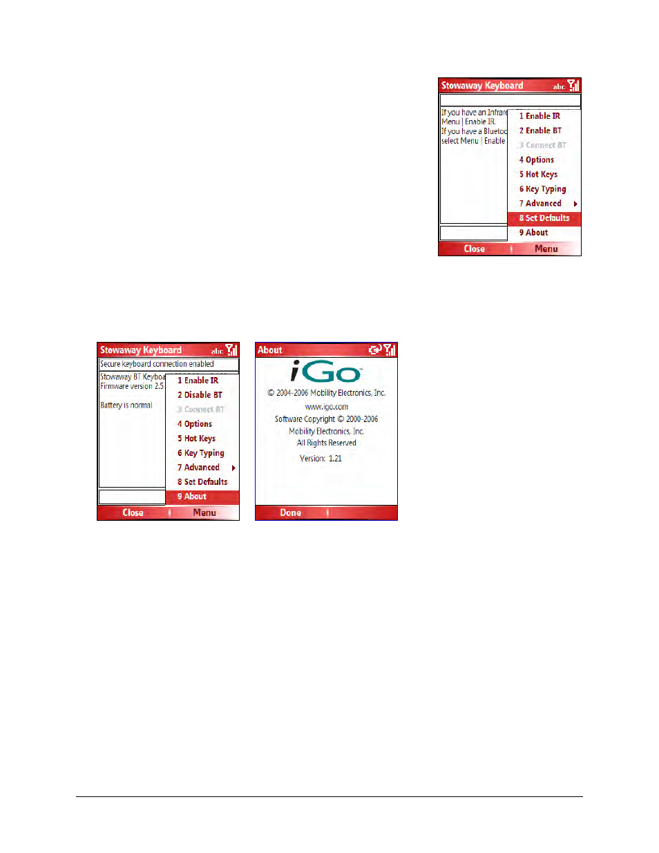 IGo Direct Stowaway Bluetooth Keyboard User Manual | Page 10 / 31