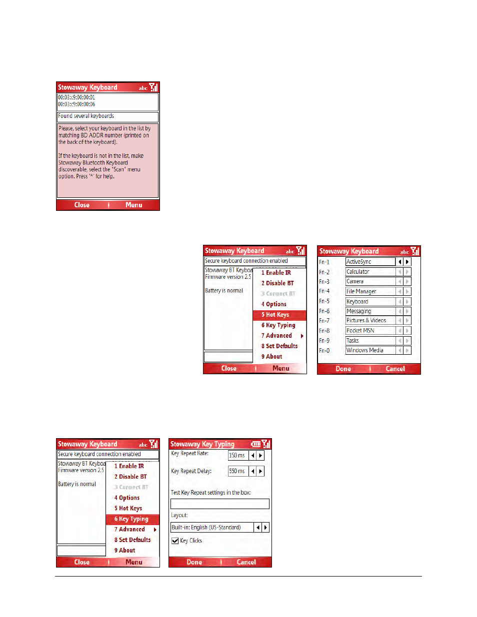 Other features | IGo Direct Stowaway Bluetooth Keyboard User Manual | Page 9 / 31