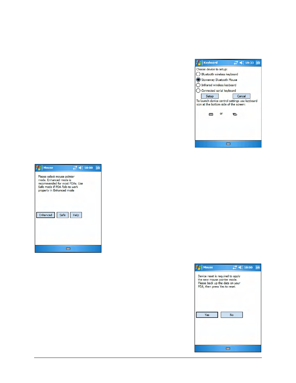 Configuring the mouse to your device | IGo Direct PPC 6700 User Manual | Page 6 / 32