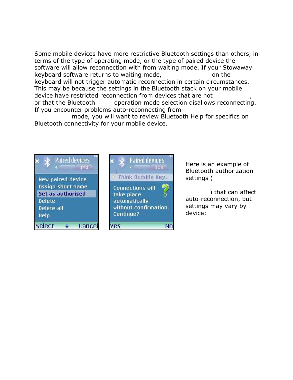 Automatic reconnection from waiting mode, Automatic reconnection from, Waiting mode | For further details. the connection | IGo Direct 60 User Manual | Page 11 / 30
