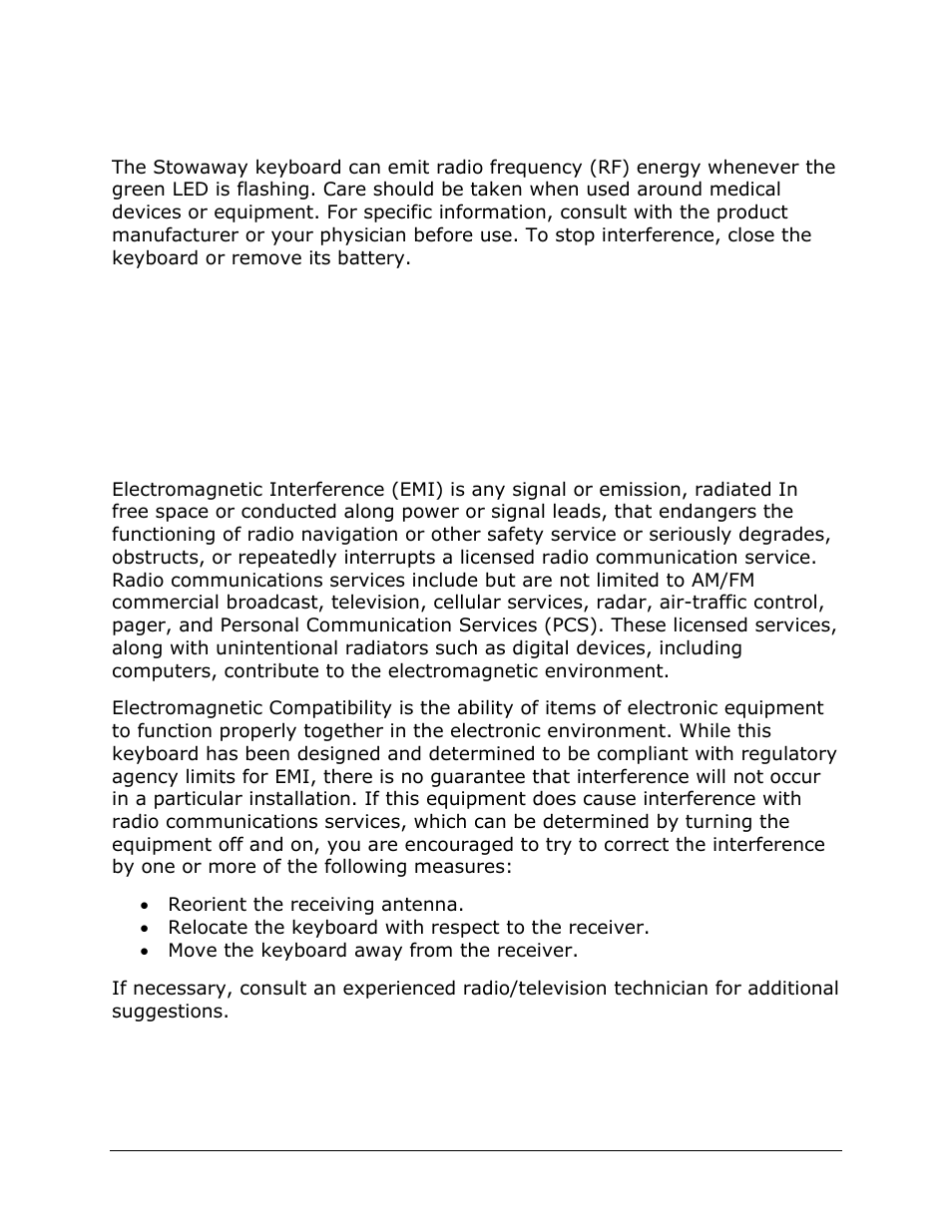 Important notes about bluetooth devices, Regulatory notices, Important notes about bluetooth | Devices | IGo Direct 60 User Manual | Page 23 / 30