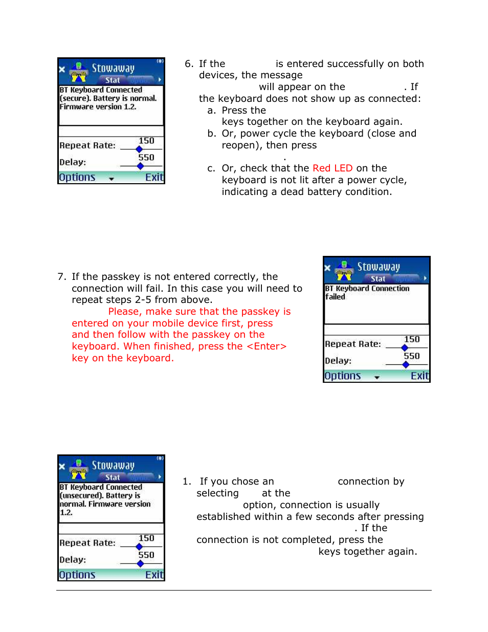 Unsecure connections | IGo Direct 60 User Manual | Page 6 / 30
