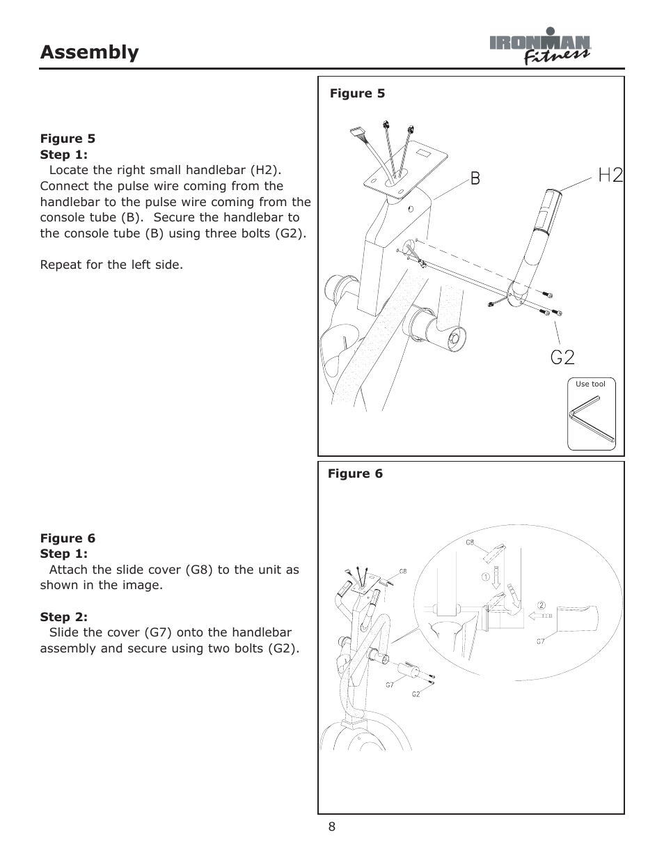 Assembly | Ironman Fitness Alpine User Manual | Page 8 / 24