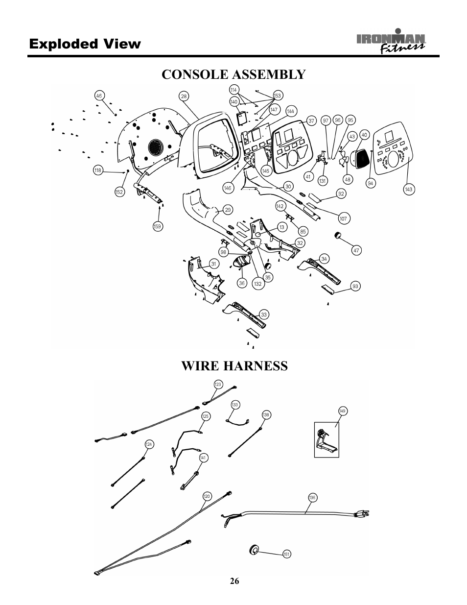 Ironman Fitness 220t User Manual | Page 26 / 28