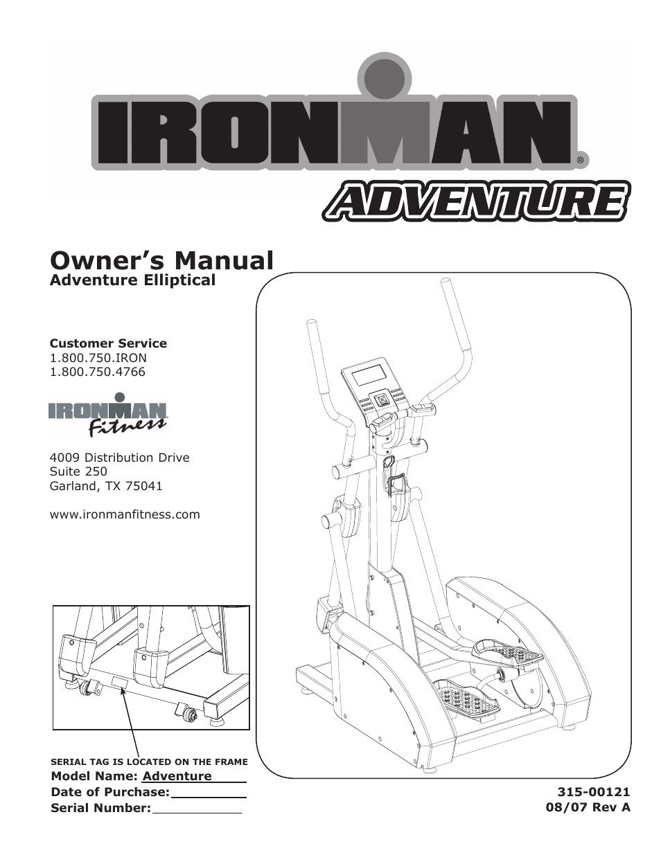 Ironman Fitness Adventure User Manual | 24 pages