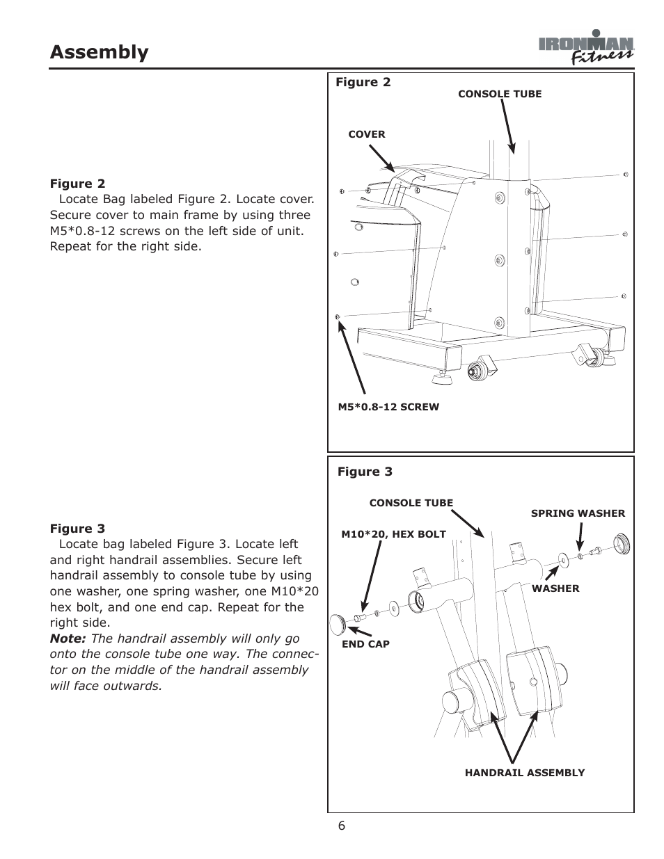 Assembly | Ironman Fitness Adventure User Manual | Page 6 / 24