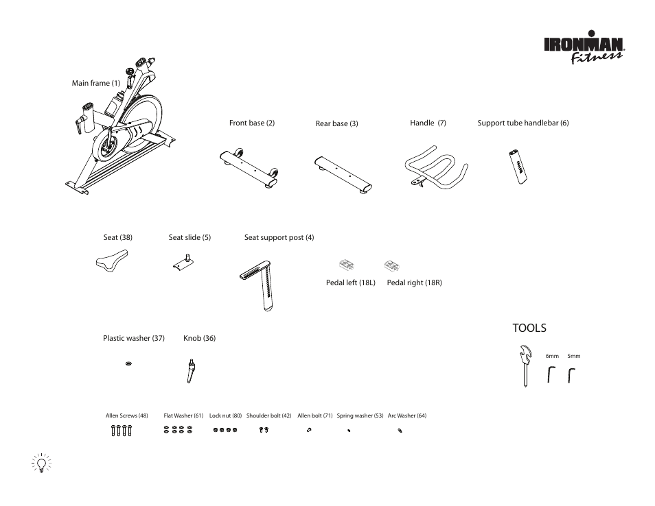 Tools | Ironman Fitness Exploit 100125 User Manual | Page 5 / 20