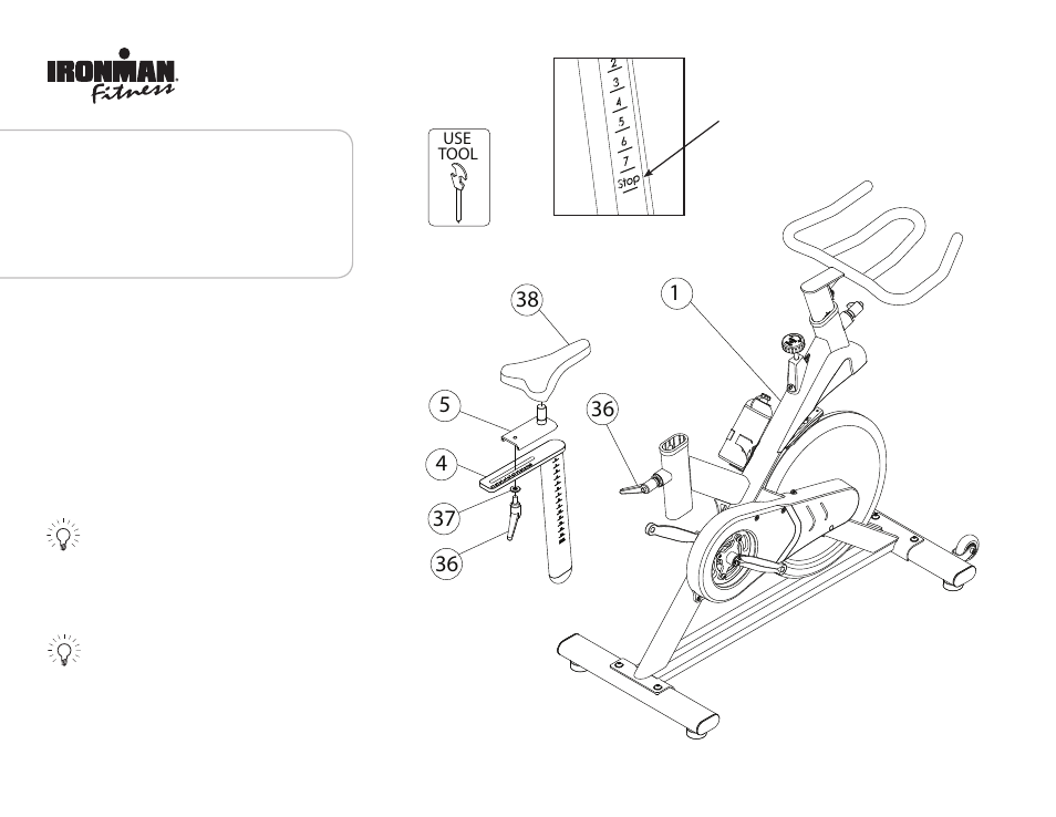 Step4: step3, Step1 | Ironman Fitness Exploit 100125 User Manual | Page 8 / 20