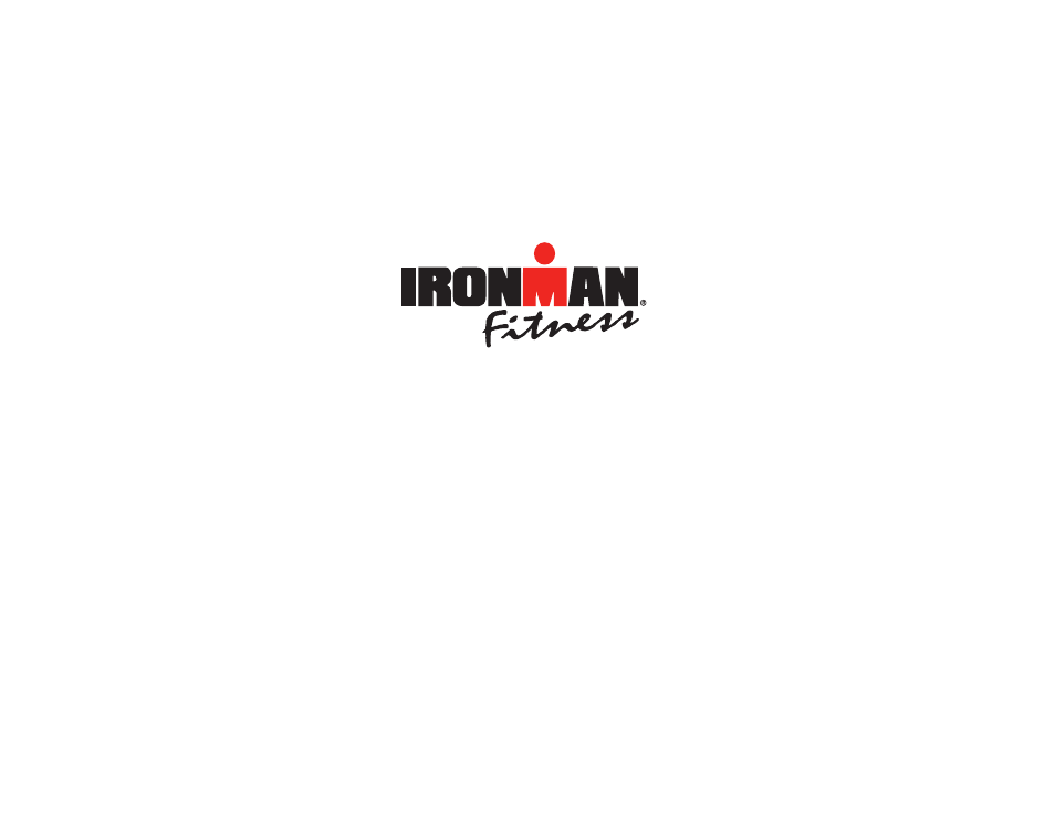Ironman Fitness Transition Recumbent Bike IM-R7 User Manual | Page 36 / 36