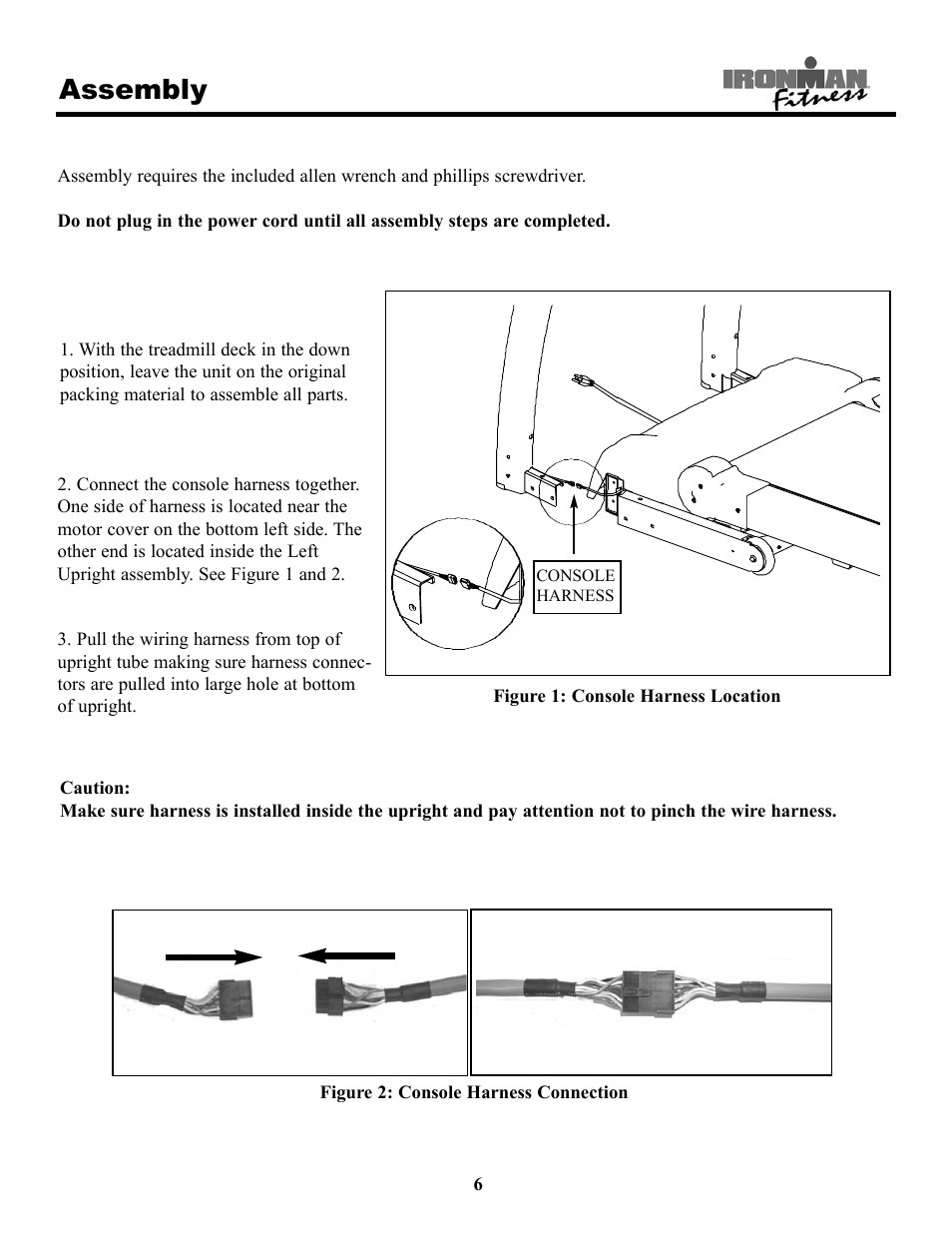 Assembly | Ironman Fitness 150t User Manual | Page 6 / 28
