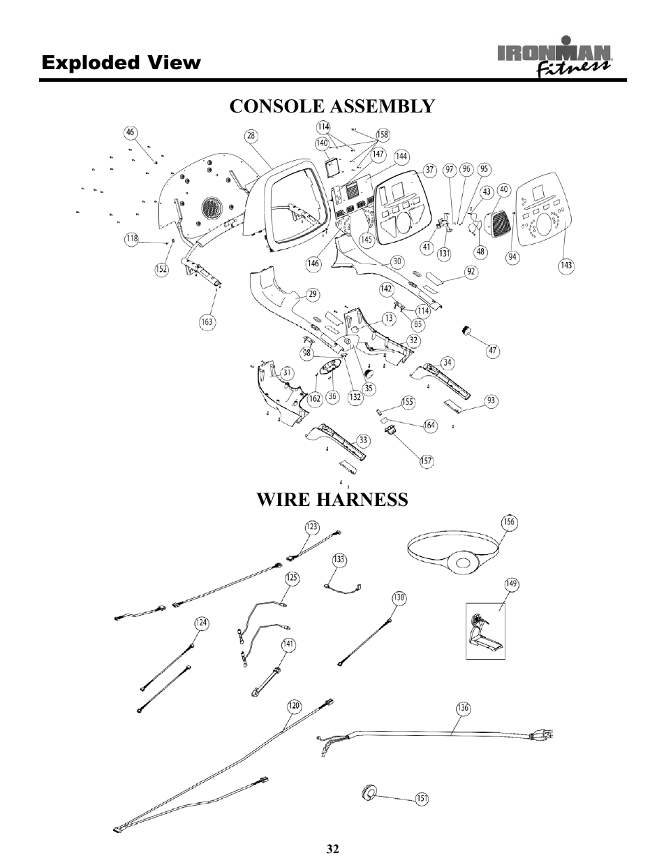 Ironman Fitness Treadmill TRIAD User Manual | Page 32 / 34