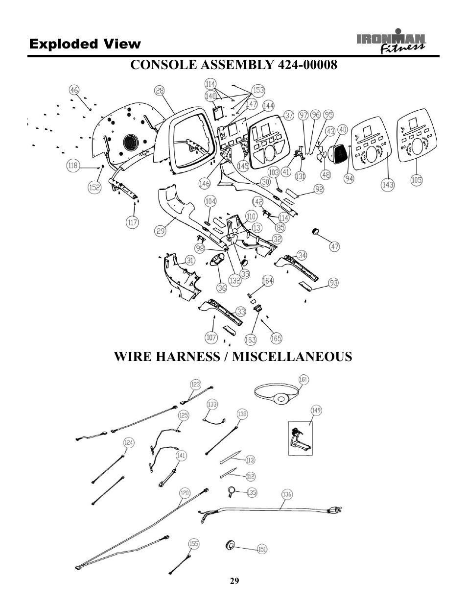 Ironman Fitness 320t User Manual | Page 29 / 31
