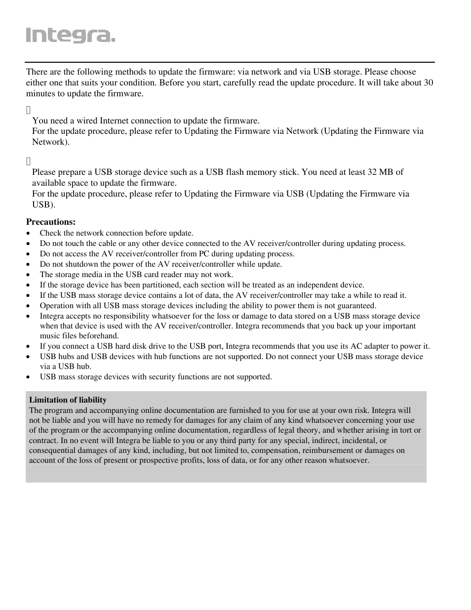 Integra DTR-80.2/70.2 User Manual | Page 2 / 10