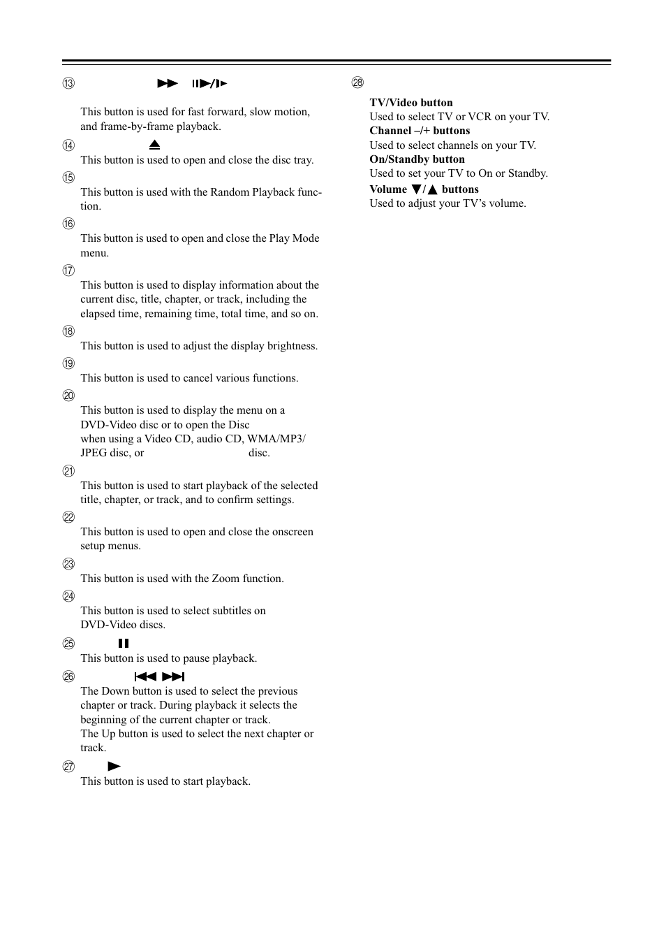 Front & rear panels —continued | Integra DPS-5.4 User Manual | Page 16 / 60