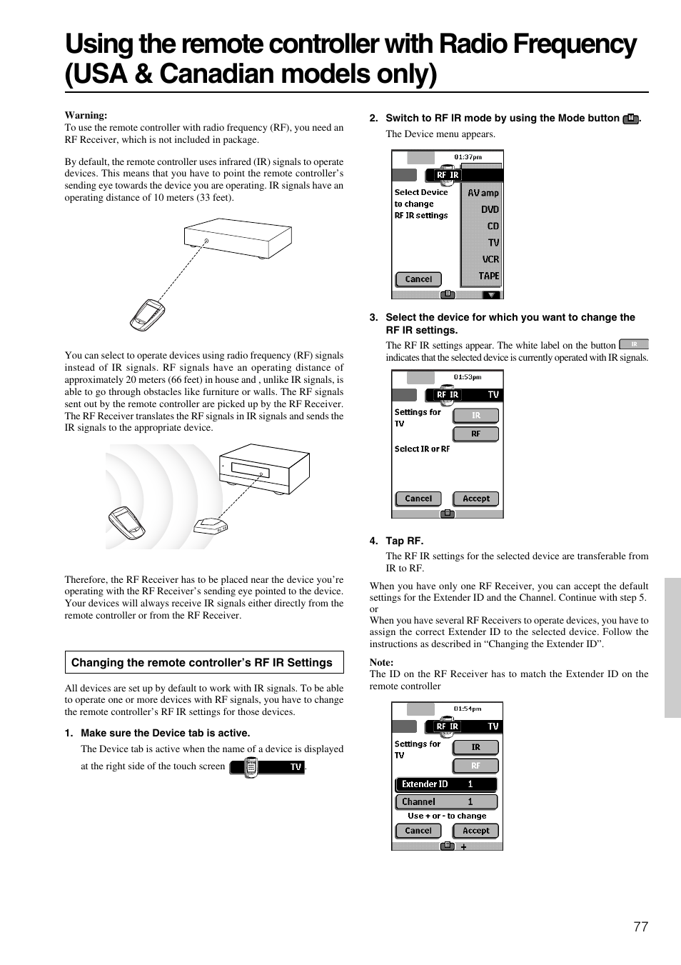 Integra DTR-8.3 User Manual | Page 77 / 96