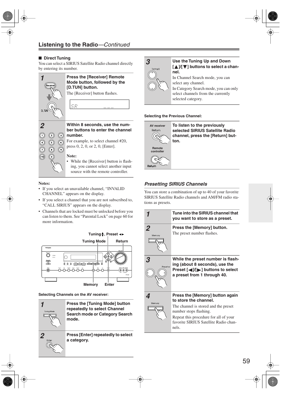 Integra DTR-5.9 User Manual | Page 59 / 116