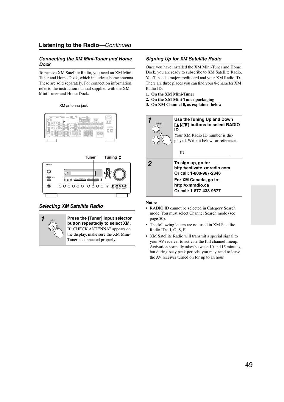 Integra DTR-7.7 User Manual | Page 49 / 96