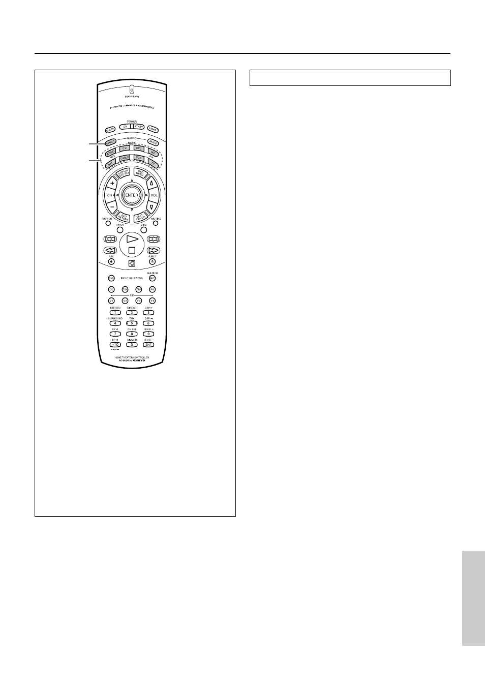 Macro direct learning function, 55 using a macro function | Integra DTR-7 User Manual | Page 55 / 64