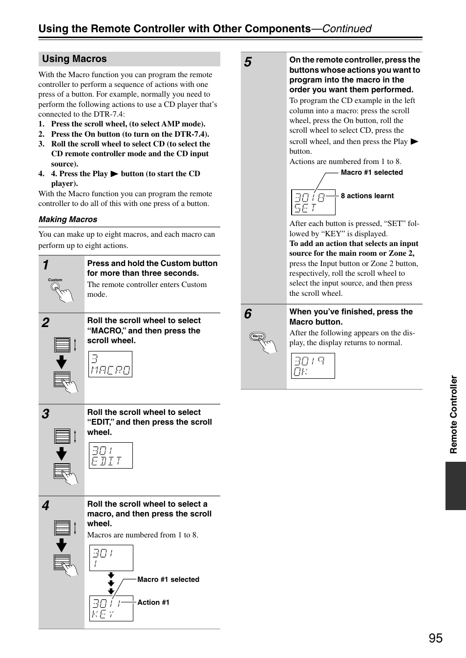 Integra DTR-7.4 User Manual | Page 95 / 104