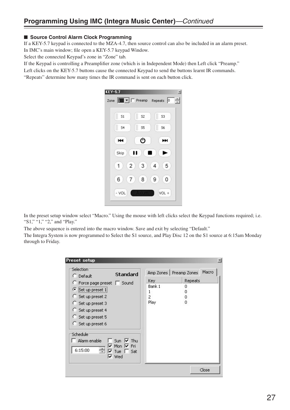 Integra MZA-4.7 User Manual | Page 27 / 28