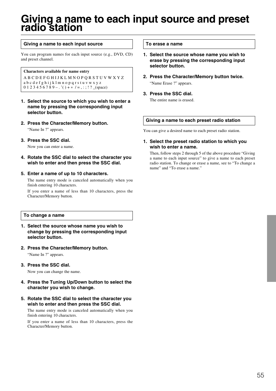 Integra DTR-7.1 User Manual | Page 55 / 72