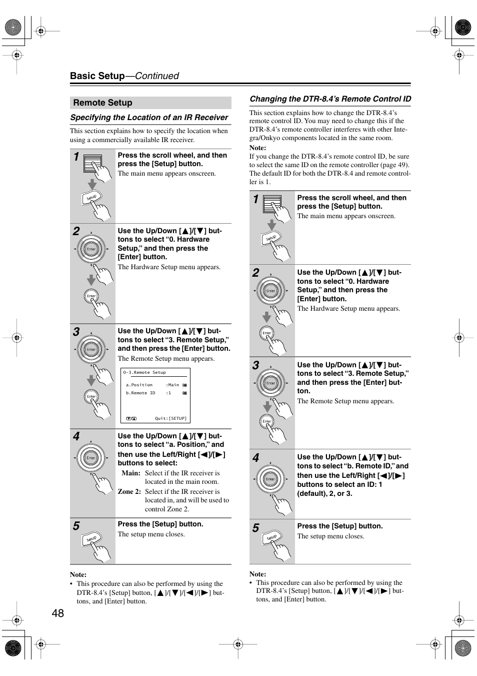 Integra DTR-8.4 User Manual | Page 48 / 109