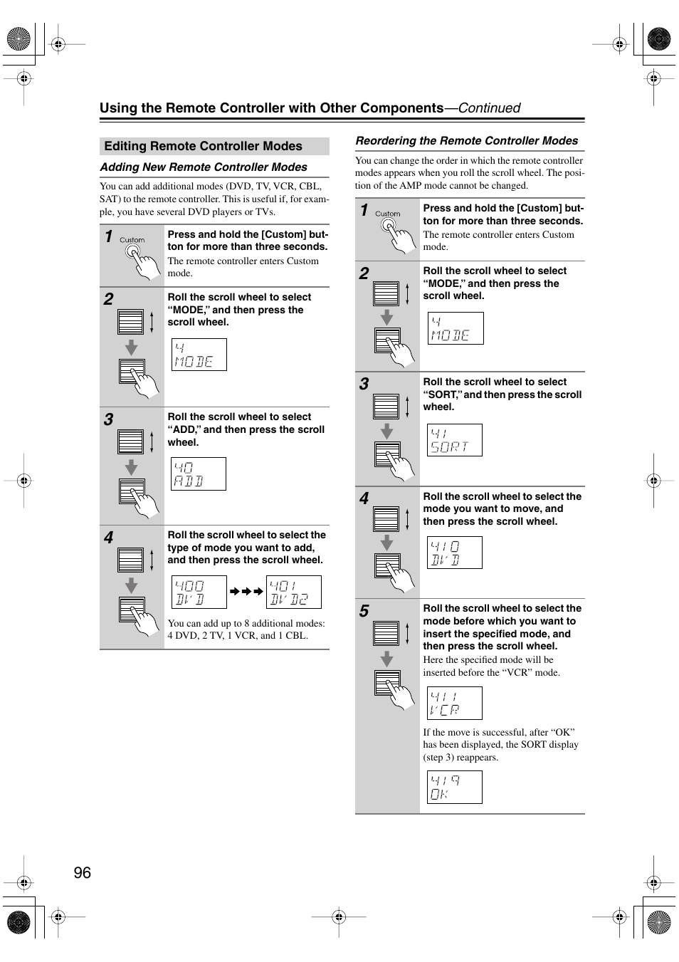 Integra DTR-8.4 User Manual | Page 96 / 109