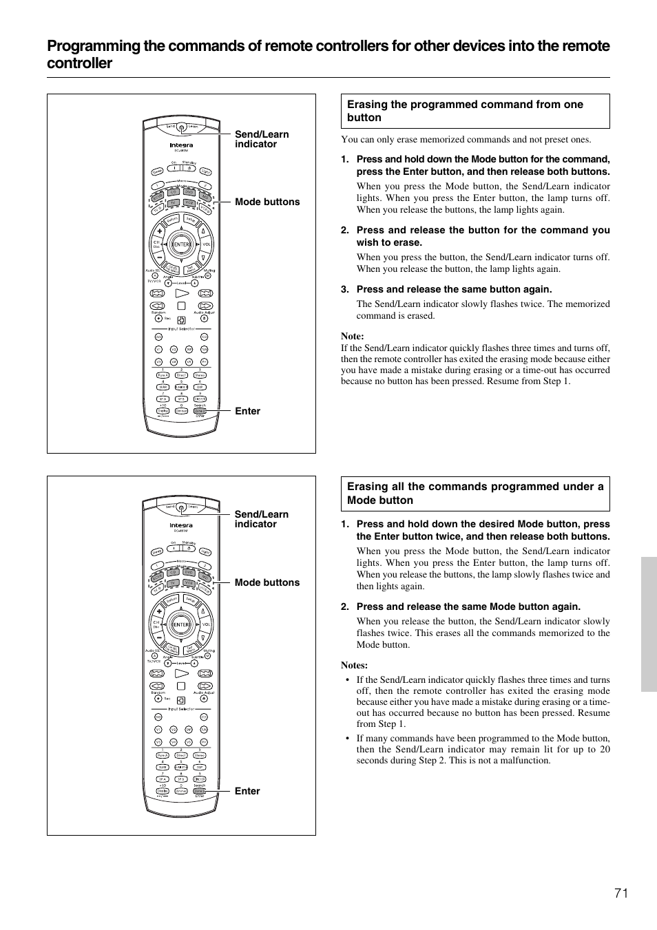 Integra DTR-5.3 User Manual | Page 71 / 80