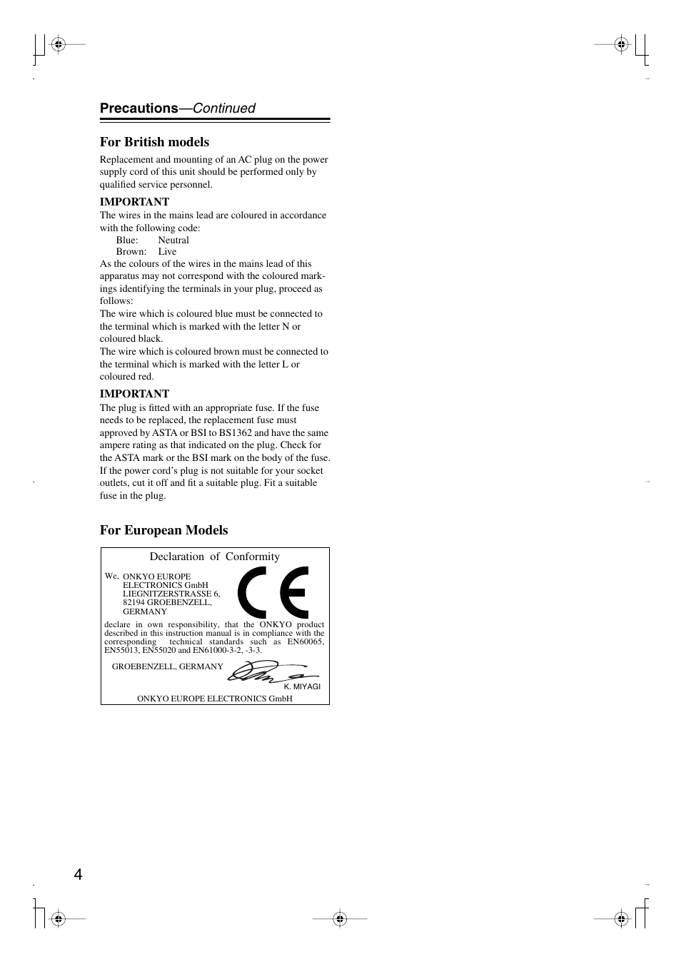 Integra DTR-7.8 User Manual | Page 4 / 128