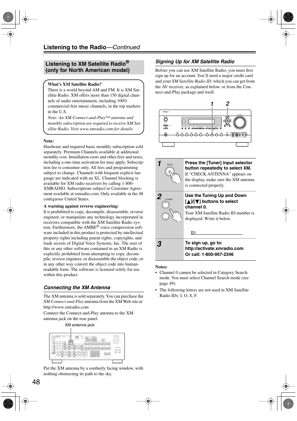 Integra DTR-7.6/6.6 User Manual | Page 48 / 96