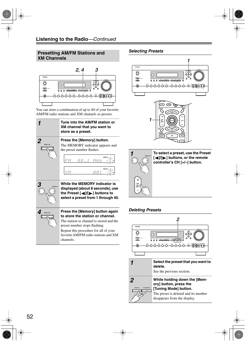 Integra DTR-7.6/6.6 User Manual | Page 52 / 96