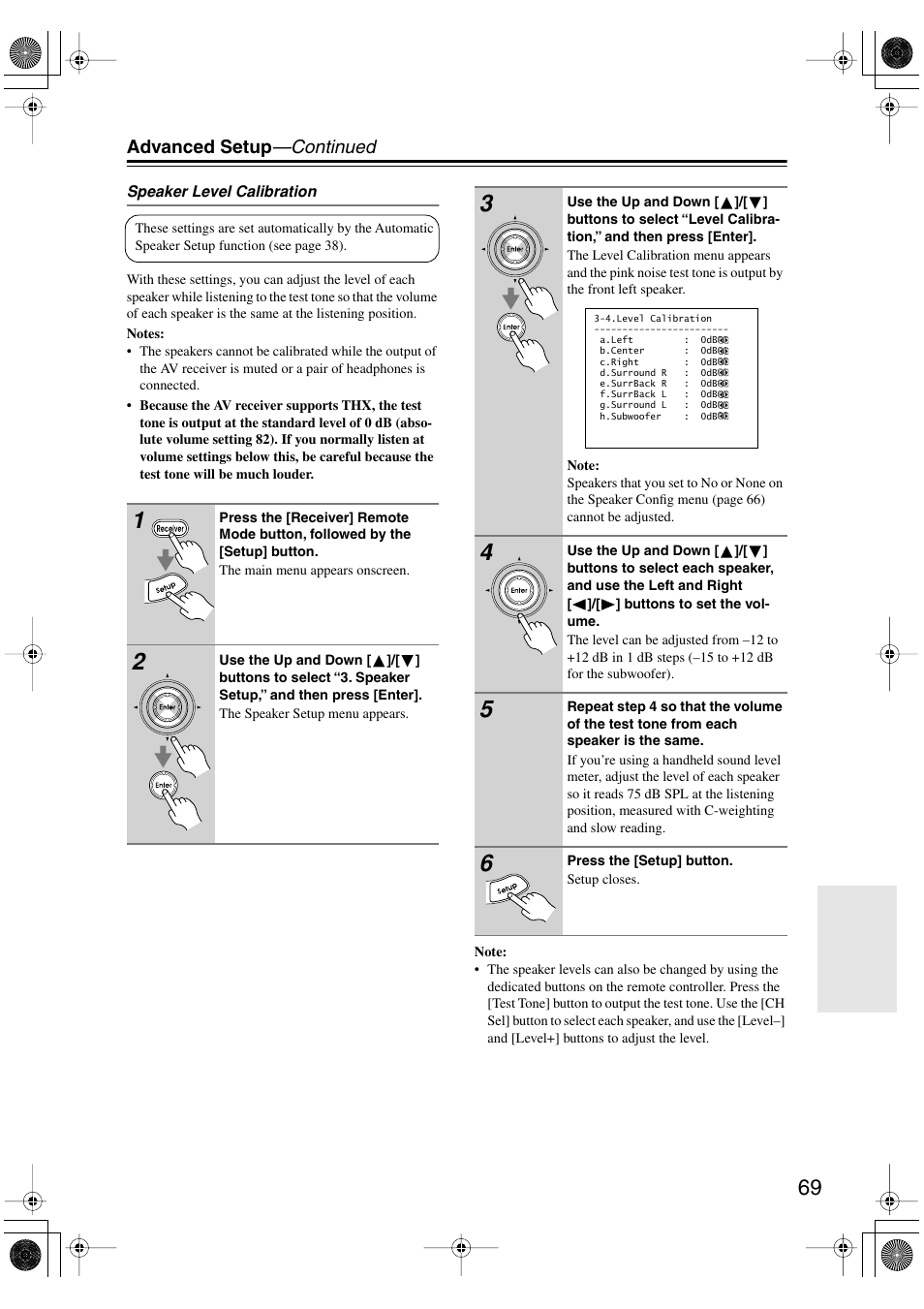 Integra DTR-7.6/6.6 User Manual | Page 69 / 96