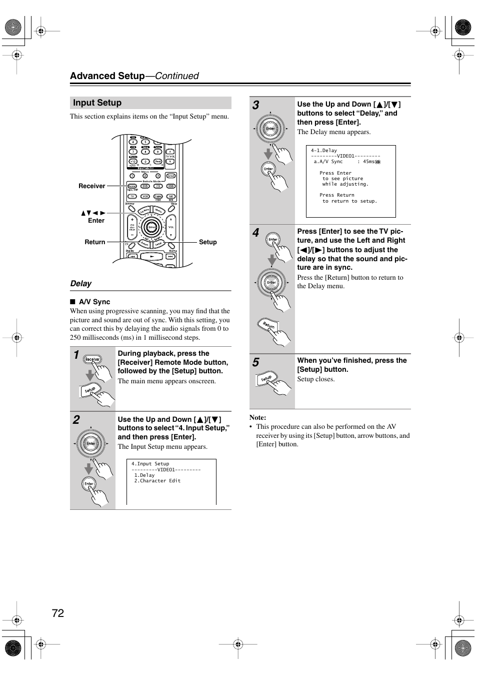 Integra DTR-7.6/6.6 User Manual | Page 72 / 96